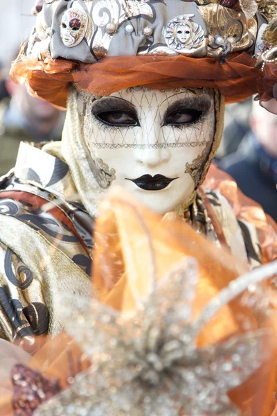 Veneza máscara de carnaval — Fotografia de Stock