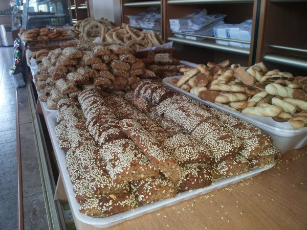 Galletas de sésamo — Foto de Stock