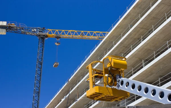 Hochhausbaustelle — Stockfoto