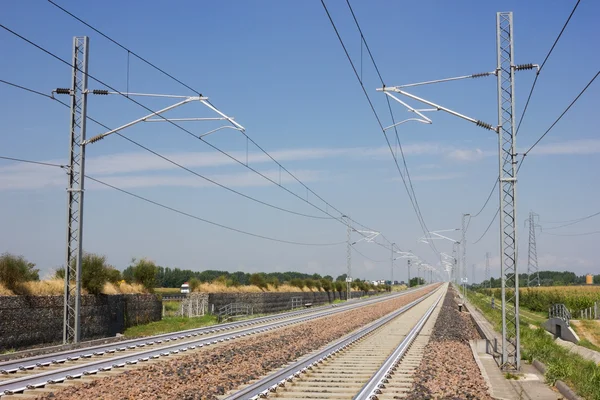 Railway road — Stock Photo, Image