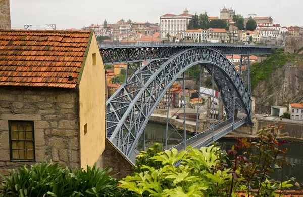 Rio Douro e Porto — Fotografia de Stock