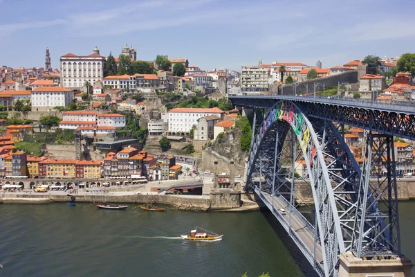 Мост D. Luis 1 ", Порту, Португалия — стоковое фото