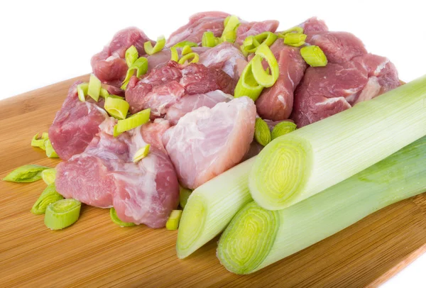 Carne e cipolla — Foto Stock