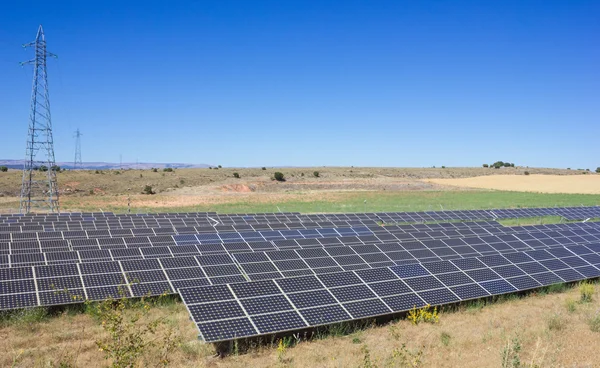 Painéis solares — Fotografia de Stock