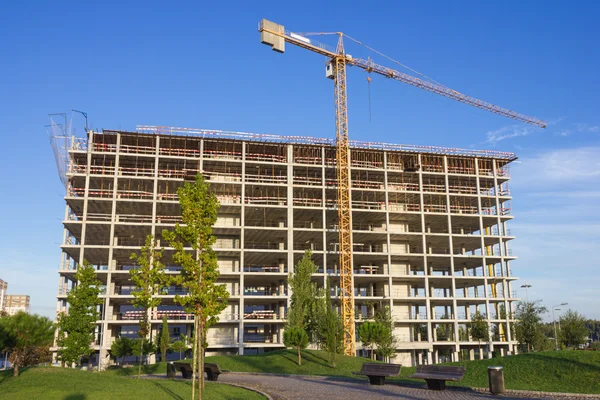 Hochhausbau — Stockfoto