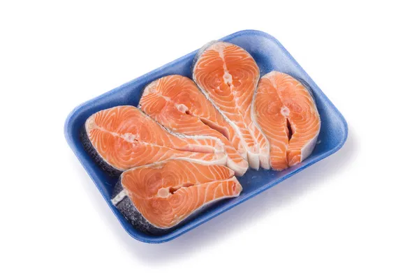 Filetes de salmón — Foto de Stock