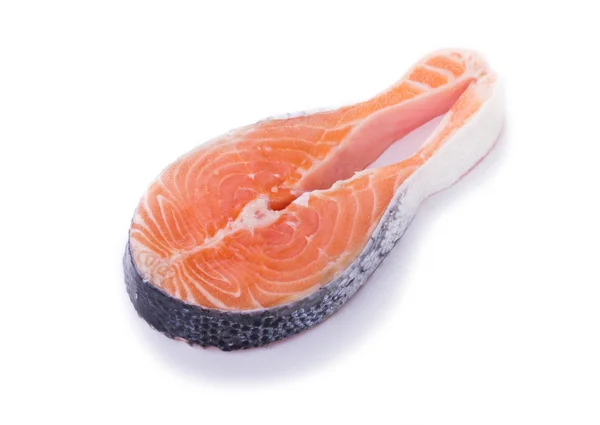 Zalm steack — Stockfoto