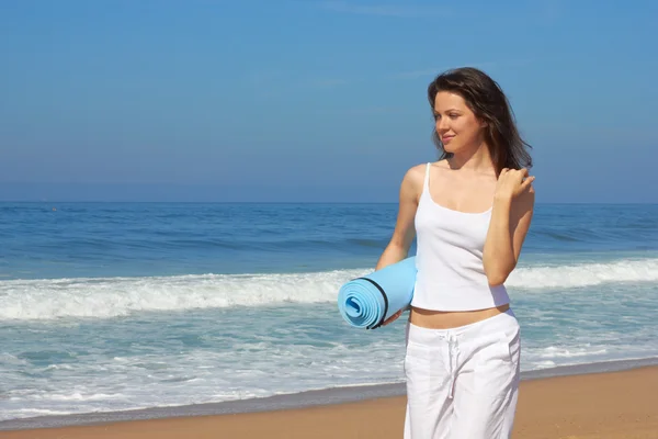 Sport in spiaggia — Foto Stock