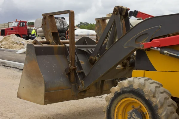 Impianti di costruzione in cantiere — Foto Stock