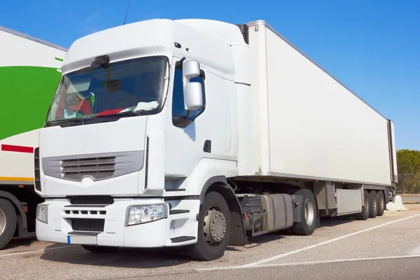 Logistik - LKW — Stockfoto