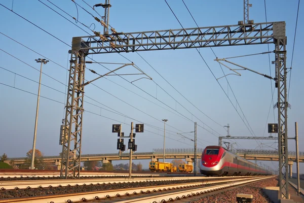 Yüksek hızlı tren — Stok fotoğraf