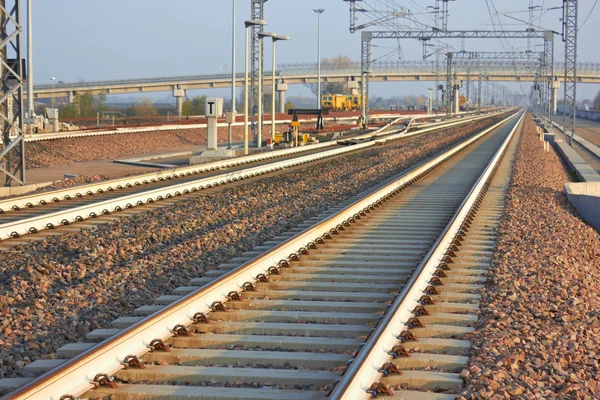 Railroad track — Stock Photo, Image