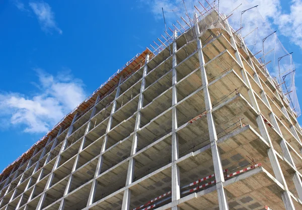 Hochhausbaustelle — Stockfoto