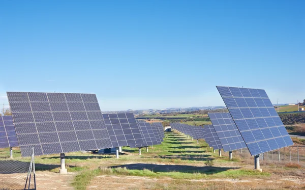 太陽電池パネル — ストック写真