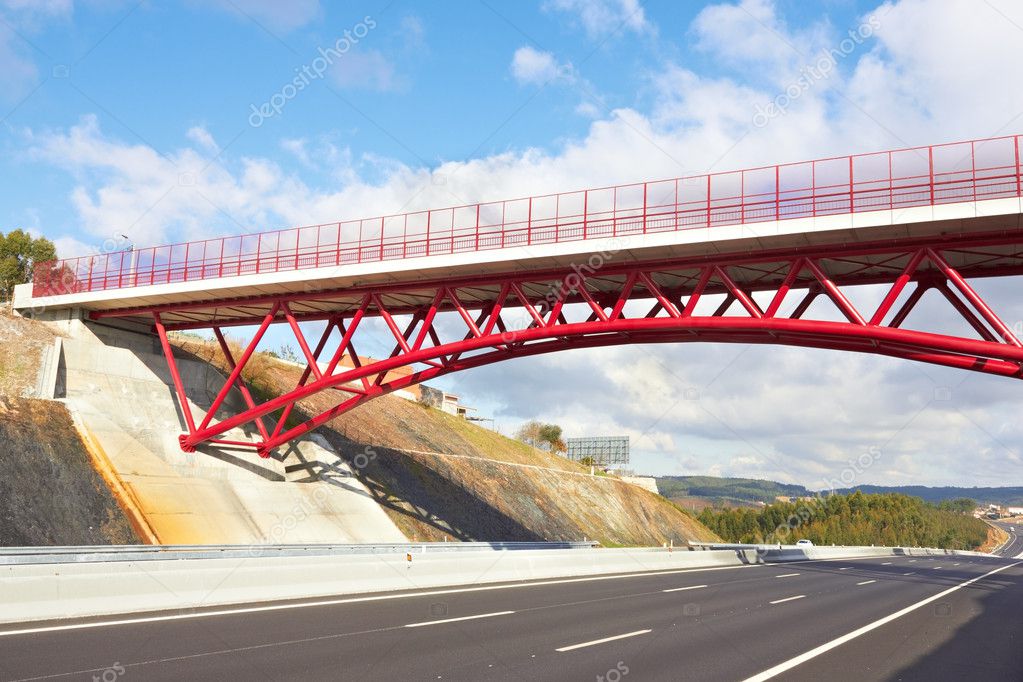 Bridge above the highway