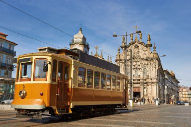 Porto, Portekiz sokak tramvay