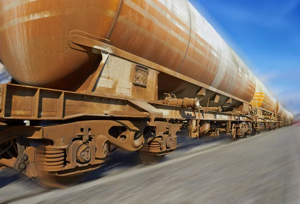 Cargo wagons — Stock Photo, Image