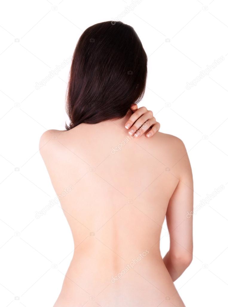 Woman view from behind