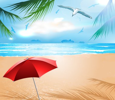 boş idyllic beach