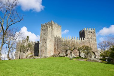 Guimaraes Castle, the north of Portugal clipart