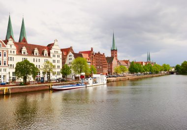 Kuzey Almanya'daki Lübeck