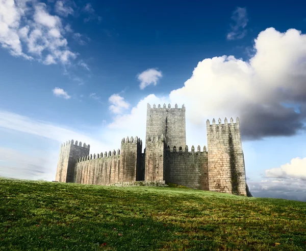 Hrad Guimaraes, Portugalsko — Stock fotografie