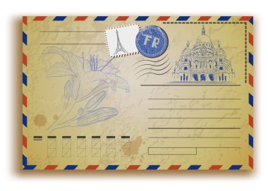 kartpostal sacre coeur ile
