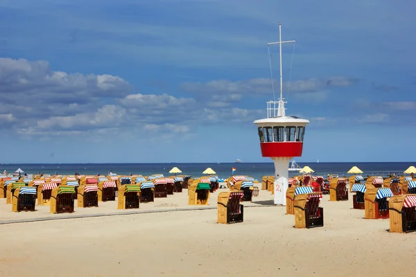 Playa en Travemunde, Alemania — Foto de Stock