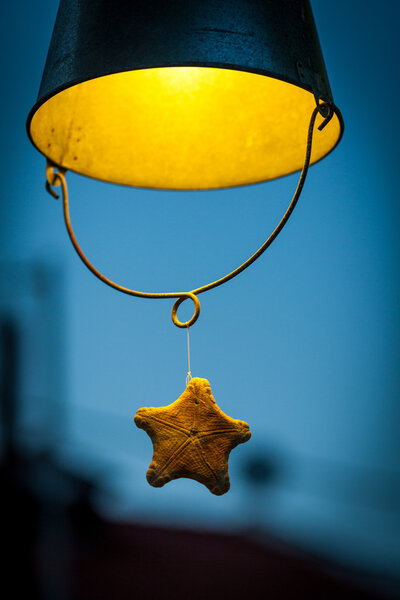 Декоративная лампа
