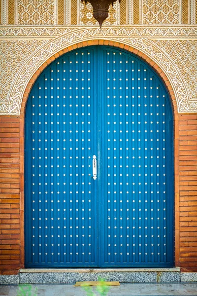 Blaue Tür — Stockfoto