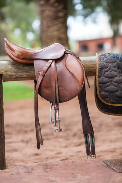 Horse saddle — Stock Photo, Image