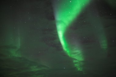 Kuzey ışıkları (Aurora Borealis doğal olgusu)