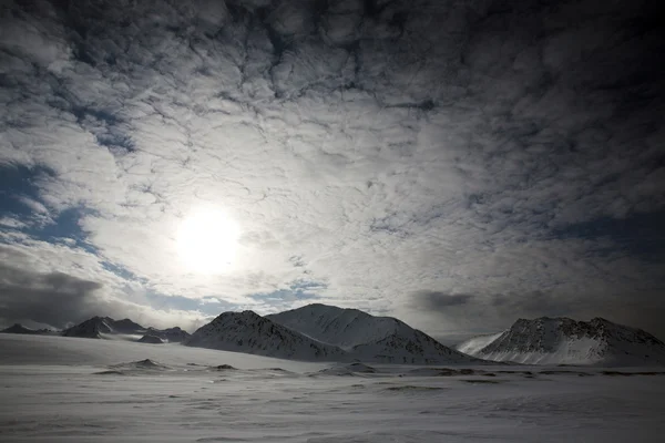 Αρκτική τοπίο — Φωτογραφία Αρχείου