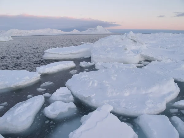 Paysage glaciaire arctique — Photo