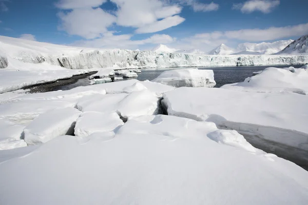 北極氷河の風景 — ストック写真