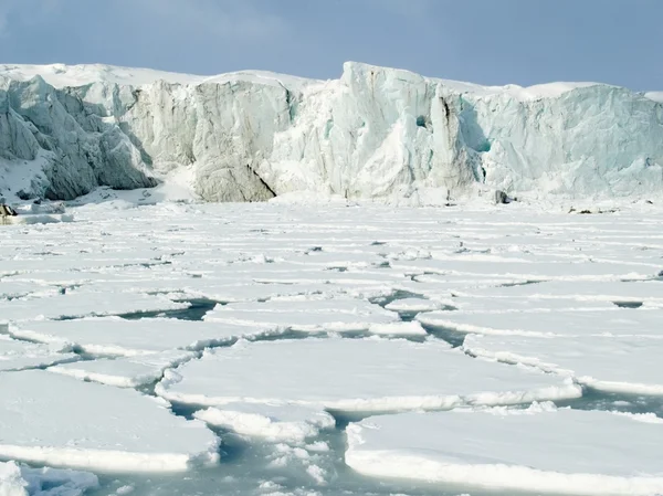 Paisagem glaciar ártica — Fotografia de Stock