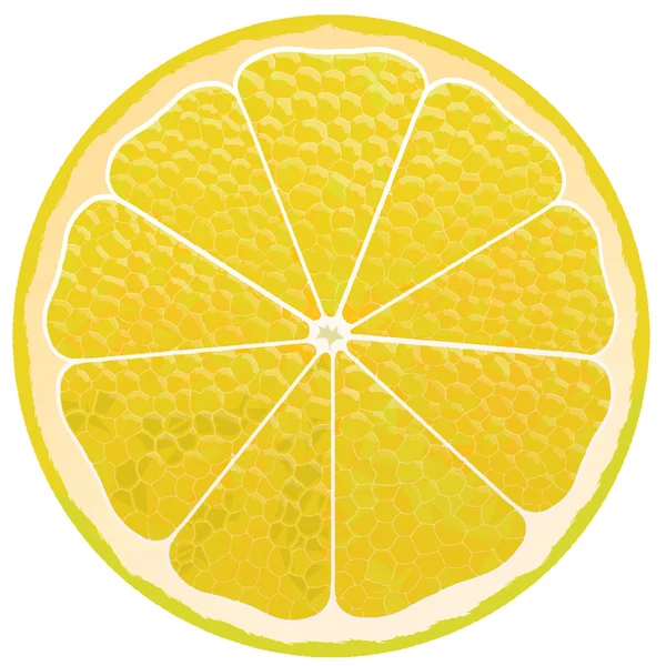 Вирізати лимон — стокове фото