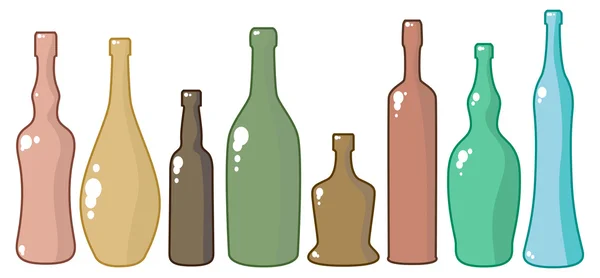 Flaskor-ikonen — Stock vektor