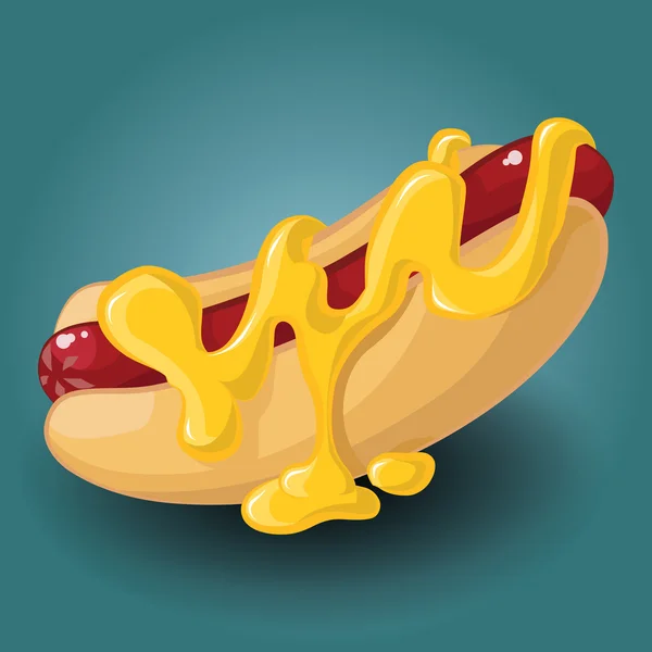 Hot-Dog — Wektor stockowy