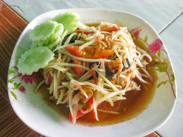 Tay papaya salatası