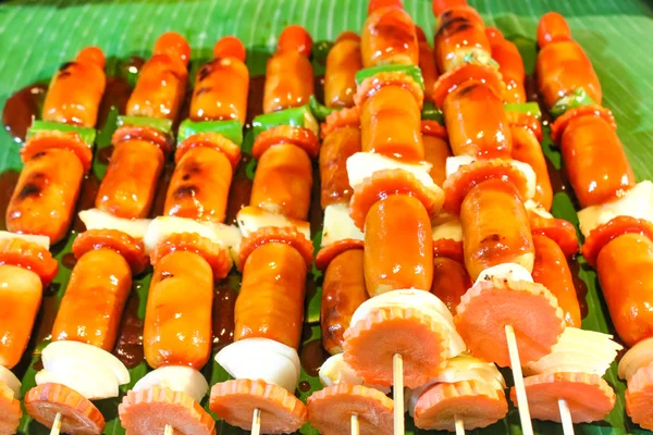 ızgara sosis mangal