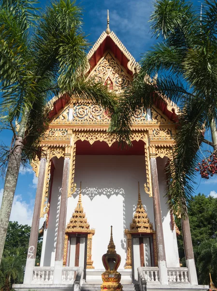 Ubosot de Wat Lamip Temple em Trat, Tailândia — Fotografia de Stock