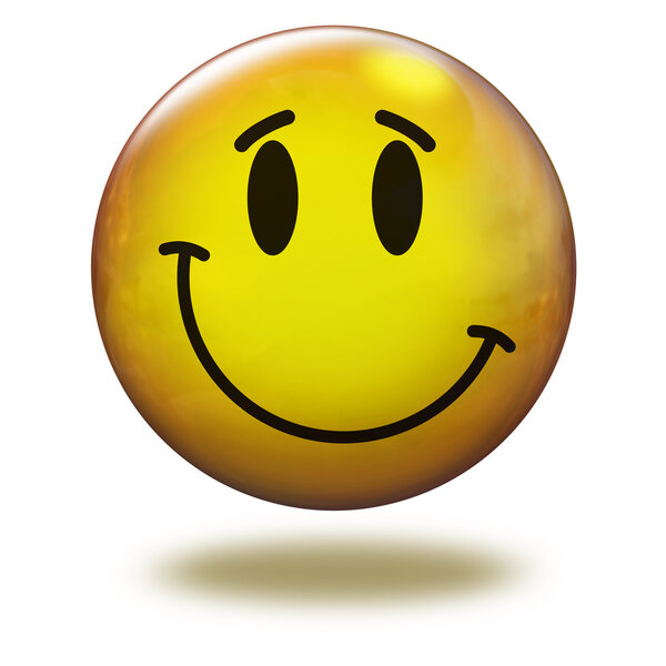 Отображать значок настроения 3D. Невинный