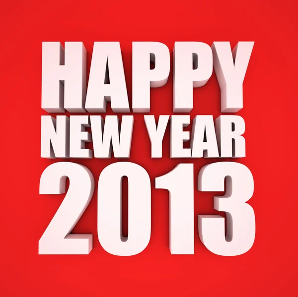 Happy new year 2013 — Stock Photo, Image