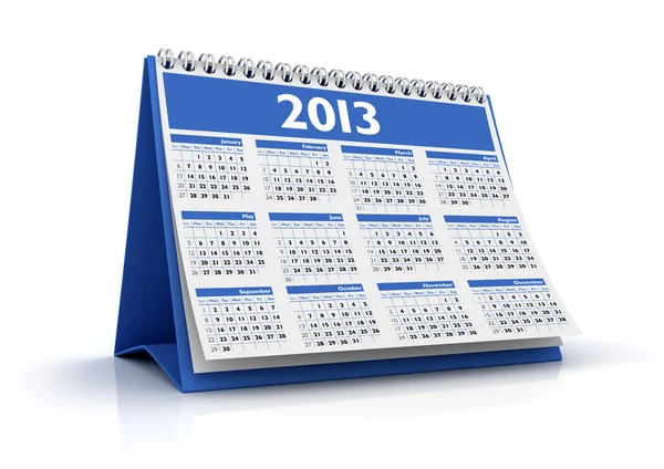 Kalender 2013 — Stockfoto