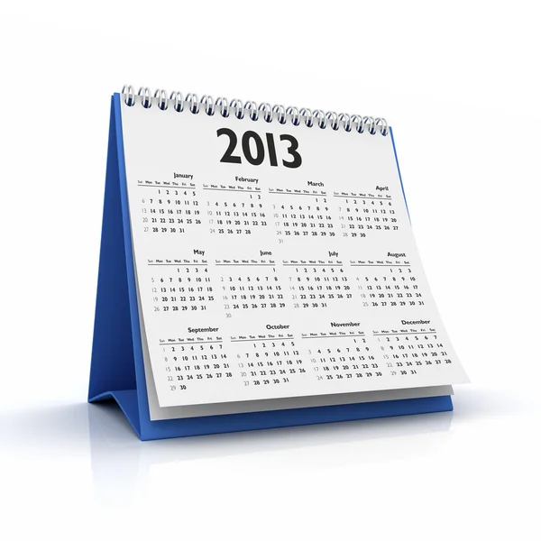 Kalender 2013 — Stockfoto