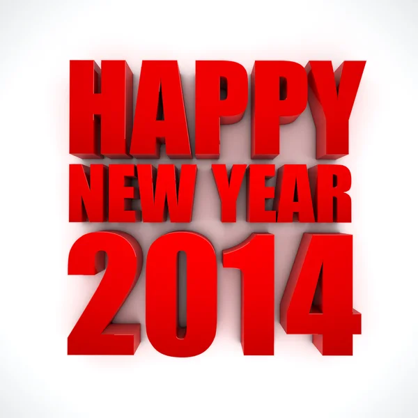 สุขสันต์วันปีใหม่ 2014 — ภาพถ่ายสต็อก