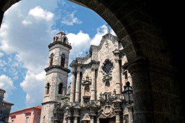 Old Havana church clipart
