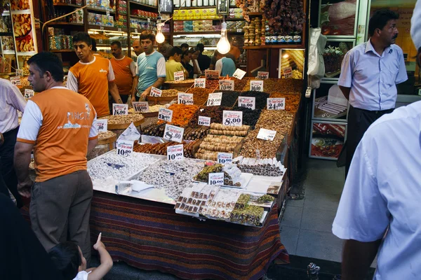 Frutas no bazar — Fotografia de Stock