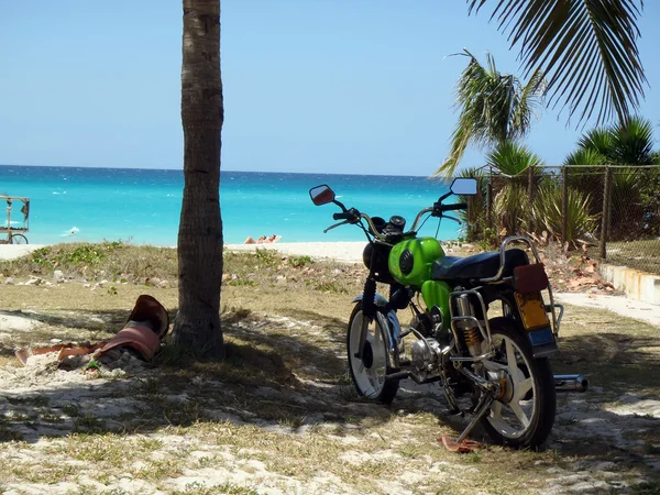 Gamla motorcykel — Stockfoto